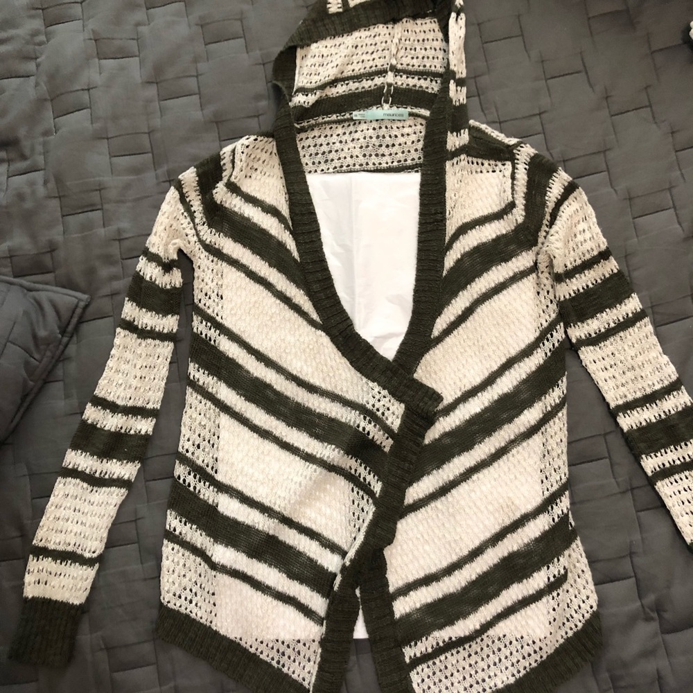 Maurices Cardigan with Hood